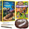 image:imageNATIONAL GEOGRAPHIC Dino Fossil Dig Kit amp Dinosaur Book for Kids Excavate a Replica Dinosaur Tooth Fossil and Study Paleontology with a FullColor Dinosaur Activity Book for Kids Amazon ExclusiveDino Dig Kit
