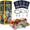 image:imageNATIONAL GEOGRAPHIC Rock Tumbler Refill Kit  1 Lb Madagascar Rocks for Tumbling with Rose Quartz Red Jasper Indigo Gabbro amp More  Tumbler Supplies Rock Polishing Grit and Jewelry AccessoriesJasper Mix