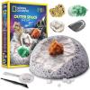 image:imageNational Geographic Outer Space Dig Kit  Excavate 5 Real Rock amp Gemstone Specimens  Includes Dig Brick Excavation Tools Magnifying Glass amp Learning Guide Fun SpaceThemed STEM Activity for Kids
