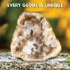 image:imageBlue Marble Break Open 2 Jumbo Geodes Break Your Own Large Geode with Crystals Earth Science Kit for Kids to Learn Geology Gifts for Rock Collectors Cool Rocks for Boys and Girls