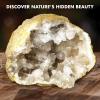 image:imageBlue Marble Break Open A Gigantic Geode  Break Your Own Large Geode with Crystals Earth Science Kit for Kids to Learn Geology Gifts for Rock Collectors Cool Rocks for Boys and Girls