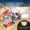 image:imageBlue Marble National Geographic Pottery Wheel Refill Kit  2 lbs Air Dry Clay 30 Pottery Tools amp Accessories Gemstone Chips Sculpting Clay Tools 7 Paints amp More Great Craft Kit for KidsRefill Kit