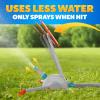 image:imageBlue Marble Toss N Soak Outdoor Sprinkler Game  Outdoor Water Play Toss A Bean Bag amp Soak Your Friends for Backyard Water Fun Connects to Garden Hose Kids Sprinklers for Yard Yard Water Toys