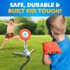 image:imageBlue Marble Toss N Soak Outdoor Sprinkler Game  Outdoor Water Play Toss A Bean Bag amp Soak Your Friends for Backyard Water Fun Connects to Garden Hose Kids Sprinklers for Yard Yard Water Toys