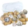 image:imageBreak Your Own 25 Large 13 Premium Moroccan Geodes  Great Birthday Party Favors and a Fun Family Activity Includes Safety Goggles