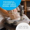 image:imageNATIONAL GEOGRAPHIC Hobby Pottery Wheel Kit  8 Variable Speed Pottery Wheel for Adults amp Teens with Innovative Arm Tool 3 Lb Air Dry Clay amp Art Supplies Crafts for Adults Craft Kits for TeenagersWheel Kit