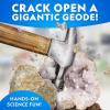 image:imageNational Geographic Gigantic Geode Kit  Break Open a Huge Geode with Crystals Inside Earth Science Kit for Kids Fun Geology Activity Rock and Mineral Gift for Boys and GirlsGigantic Geodes Kit