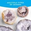 image:imageNational Geographic Gigantic Geode Kit  Break Open a Huge Geode with Crystals Inside Earth Science Kit for Kids Fun Geology Activity Rock and Mineral Gift for Boys and Girls10 Geodes Kit