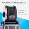 image:imageNational Geographic Rock Tumbler Kit  3 Lb Extra Large Capacity Barrel with 3Speed Motor amp 9Day Timer Kit Includes Rocks for Tumbling and Rock Polisher Grit Rock Tumbler for Adults and Kids