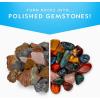 image:imageNational Geographic Rock Tumbler Refill Kit 3 lbs of Rough Gemstones and Rocks for Tumbling Including Amethyst and Quartz Supplies Include Tumbler Grit and Jewelry AccessoriesMadagascar Mix