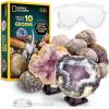 10 Geodes Kit