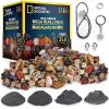 image:imageNational Geographic Rock Tumbler Refill Kit 3 lbs of Rough Gemstones and Rocks for Tumbling Including Amethyst and Quartz Supplies Include Tumbler Grit and Jewelry AccessoriesMadagascar Mix