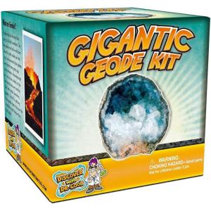 image:imageBlue Marble Break Open A Gigantic Geode  Break Your Own Large Geode with Crystals Earth Science Kit for Kids to Learn Geology Gifts for Rock Collectors Cool Rocks for Boys and Girls