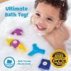 image:imageBlockaroo Magnetic Foam Building Blocks  50Piece Set Bath amp Bathtub Toys for Toddlers Sensory STEM Building Blocks for Kids Ages 35100 Piece Set