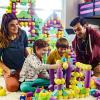 image:imageBlockaroo Magnetic Foam Building Blocks  50Piece Set Bath amp Bathtub Toys for Toddlers Sensory STEM Building Blocks for Kids Ages 3550 Piece Set