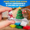 image:imageBlue Marble LightUp Christmas Snow Globe for Kids Kit  Create a Holiday Scene with Clay Snowflake Confetti amp Snowman Figure Plastic Snow Globe Kit Christmas Crafts for Kids Stocking Stuffers
