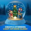 image:imageBlue Marble LightUp Christmas Snow Globe for Kids Kit  Create a Holiday Scene with Clay Snowflake Confetti amp Snowman Figure Plastic Snow Globe Kit Christmas Crafts for Kids Stocking Stuffers