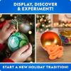 image:imageBlue Marble Science Surprise Christmas Ornament Kit for Kids 4 Dig Kit Ornaments with Gemstone and Dinosaur Dig Bricks Dino Digging Toys for Kids Gem Excavation Stocking Stuffer for Boys and GirlsScience Experiment Ornaments
