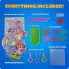 image:imageBlue Marble Ultimate Diamond Painting Kit for Kids  6 Craft Activities with 1500 Gems Make 3 Window Art Pieces amp 3 Keychains Includes Applicator Pens Gem Trays amp Stencils Kids Crafts
