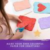 image:imageNATIONAL GEOGRAPHIC Kids Paper Making Kit  Make amp Decorate 10 Sheets of Craft Paper Includes Wooden Silk Screen Mold Paints amp More Fun Art Kit for Scrapbooking amp Other Kids Arts amp Crafts Projects