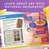 image:imageNATIONAL GEOGRAPHIC Marbling Paint Kit for Kids  Create 12 Sheets of Marble Art with Paints amp Water Painting Arts and Crafts Kit Amazon ExclusivePaint Marbling Kit
