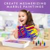 image:imageNATIONAL GEOGRAPHIC Marbling Paint Kit for Kids  Create 12 Sheets of Marble Art with Paints amp Water Painting Arts and Crafts Kit Amazon ExclusivePaint Marbling Kit
