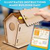 image:imageNational Geographic Build a Bee Habitat Craft Kit for Kids  Paint amp Build a House for Mason Bees Outdoor Arts amp Crafts Nature Learning Activity DIY Pollinator Garden Craft Solitary Bee HotelDIY Birdhouse