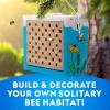 image:imageNational Geographic Build a Bee Habitat Craft Kit for Kids  Paint amp Build a House for Mason Bees Outdoor Arts amp Crafts Nature Learning Activity DIY Pollinator Garden Craft Solitary Bee HotelDIY Bee Habitat
