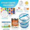 image:imageNational Geographic Butterfly Growing Kit  Butterfly Habitat Kit with Voucher to Redeem 5 Caterpillars SampH Not Included Butterfly Cage Feeder Amazon ExclusiveUltimate Butterfly Kit