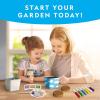 image:imageNational Geographic Flower amp Herb Gardening Kit for Kids  Gardening Set with 3 Stainless Steel Pots Paint amp Stickers Kids Plant Growing Kit