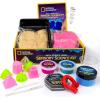 image:imageNational Geographic Mega Space Activity Kit  Glow in The Dark Science Craft Kit for Kids with 100 Pieces Launch a Rocket Create Glowing Constellations Paint a Solar System amp MoreSensory Science