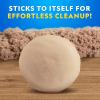 image:imageNational Geographic Moon Sand  24 Lb Bulk Play Sand Kit with 6 Castle Molds Blue  A Fun No Mess Sensory Activity Kids Fake Sand Play Set Sensory Bin Filler12 LB Natural