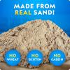 image:imageNational Geographic Moon Sand  24 Lb Bulk Play Sand Kit with 6 Castle Molds Blue  A Fun No Mess Sensory Activity Kids Fake Sand Play Set Sensory Bin Filler24 LB Natural