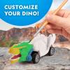 image:imageNational Geographic Pull Back Dinosaur Race Cars Craft Kit  Paint 3 Dino Racecars with 6 Paint Colors Dinosaur Toys for Kids Kids Painting Kit Arts amp Crafts for Kids
