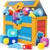 image:imageBlockaroo Magnetic Foam Building Blocks  17Piece Critter Set Bath Toys for Toddlers Preschool Toys Bathtub Toys Sensory Toys Blocks for Toddlers 35 Engineering Toys for Kids 35 Bath Blocks50 Piece Trunk Set