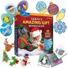 image:imageBlue Marble Santas Christmas Craft Kit for Kids  15 Magical Christmas Crafts for Kids Make Suncatchers Paint Holiday Rocks Make Magnetic Tile Art amp More for Christmas Gifts Craft Kits
