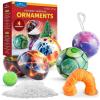 image:imageBlue Marble Science Surprise Christmas Ornament Kit for Kids 4 Dig Kit Ornaments with Gemstone and Dinosaur Dig Bricks Dino Digging Toys for Kids Gem Excavation Stocking Stuffer for Boys and GirlsScience Experiment Ornaments