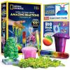 image:imageNational Geographic Amazing Chemistry Set  Chemistry Kit with 100 Science Experiments Including Crystal Growing and Reactions Science Kit for Kids STEM Gift for Boys and Girls Amazon ExclusiveAmazing Reactions