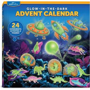 image:imageBlue Marble 2026 Glow In The Dark Advent Calendar  Countdown Calendar with 24 Science Activities Experiments amp Animal Figures  Fun amp Educational Kids Advent CalendarGlowintheDark Activities