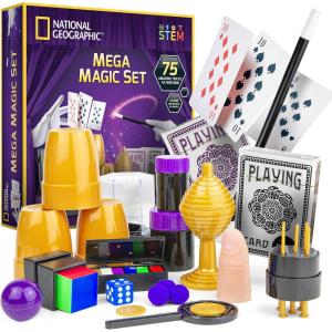 image:imageNational Geographic Kids Magic Set  45 Magic Tricks for Kids to Perform with StepbyStep Video Instructions for Each Trick Provided by a Professional Magician Toys for Boys and GirlsMulticolor
