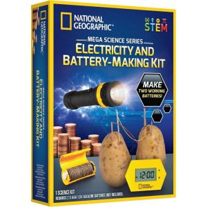 image:imageNational Geographic Mega Space Activity Kit  Glow in The Dark Science Craft Kit for Kids with 100 Pieces Launch a Rocket Create Glowing Constellations Paint a Solar System amp MoreElectrical Science