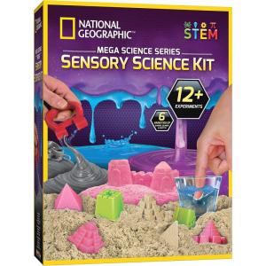 image:imageNational Geographic Mega Space Activity Kit  Glow in The Dark Science Craft Kit for Kids with 100 Pieces Launch a Rocket Create Glowing Constellations Paint a Solar System amp MoreSensory Science