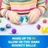 image:imageBlue Marble Bouncy Ball Science Kit  Make Up to 45 Glow in The Dark Bouncy Balls for Kids with 6 Colors amp 5 Mold Shapes DIY STEM Projects Science Kit Kids Science Projects