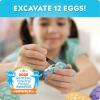 image:imageBlue Marble Easter Eggscavation Dig Kit  12 Easter Egg Dig Bricks with Real Gemstones amp Glow in The Dark Dinosaur Figures Includes Dig Tools Egg Hunt or Dig Party Activity Easter Basket Stuffers