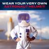 image:imageBlue Marble NASA Astronaut Helmet Halloween Costume Accessory  Wearable Space Helmet for Astronaut Costume for Kids Sticker Sheet Educational Gift for Boys and Girls Dress Up and Pretend Play