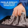 image:imageBlue Marble NASA Moon Sand Activity Kit  STEM Educational Sensory Bin Filler with 15 lbs Moon Sand Play Tray Space Molds Astronaut Figure Shovel NASA Sticker Activity Booklet amp Learning Guide