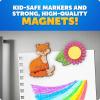 image:imageBlue Marble Wooden Magnet Craft Kit  Create amp Paint 15 NatureThemed Magnets with 8 Watercolor Pens Magnet Art Kit DIY Magnets for Kids Magnet Arts and Crafts Magnet Painting Kit for Kids