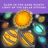 image:imageNATIONAL GEOGRAPHIC Kids Window Art Kit  Stained Glass Solar System Arts amp Crafts Kit with Glow in The Dark Planets Use as Window Suncatchers Hanging Decor from Ceiling Mobile Space Room Dcor