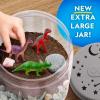 image:imageNational Geographic Dinosaur Terrarium Kit for Kids  Multicolor LightUp Terrarium Build a Dino Habitat with Real Plants amp More Science Kit Dinosaur Toys for Kids