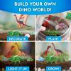 image:imageNational Geographic Dinosaur Terrarium Kit for Kids  Multicolor LightUp Terrarium Build a Dino Habitat with Real Plants amp More Science Kit Dinosaur Toys for Kids